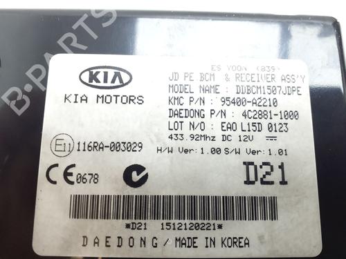 Electronic module KIA CEE'D (JD) 1.4 MPI | BP38542262M83 - Image 7