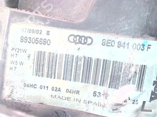 Venstre forlygte AUDI A4 B6 (8E2) 1.9 TDI | BP38354540C28 - Image 4
