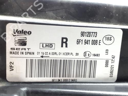 Right headlight SEAT ARONA (KJ7, KJP) 1.0 TSI | BP38397622C29  - Image 11