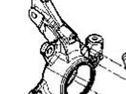 Used Left front steering knuckle Left front steering knuckle 38398685 38398685