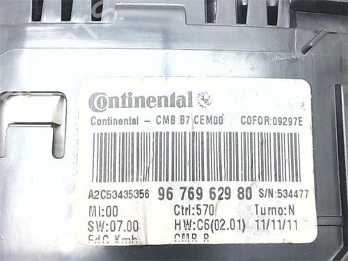 Instrument cluster CITROËN C4 II (NC_) 1.6 HDi 90 | BP39955642C47 - Image 2