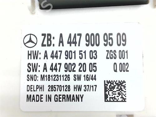 Electronic module MERCEDES-BENZ VITO Tourer (W447) 114 CDI / 114 BlueTEC (447.701, 447.703, 447.705) | BP38394605M83 - Image 5