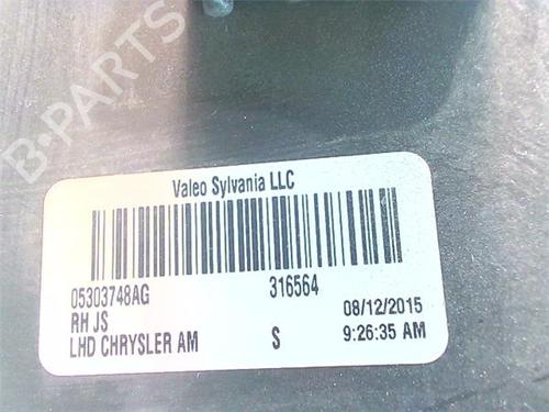 Right headlight CHRYSLER SEBRING (JS) 2.0 CRD | BP38389660C29 - Image 6