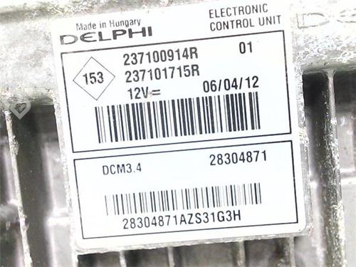 Control unit RENAULT MEGANE IV Saloon 1.5 dCi 90 (LVA1) | BP38383015M11 - Image 4