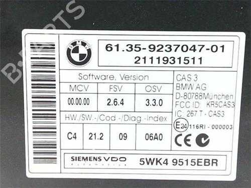 Electronic module BMW 1 (E81) 116 d | BP38374237M83 - Image 2