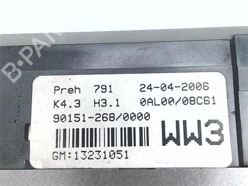 Climate control OPEL ASTRA H Saloon (A04) 1.6 (L69) | BP38353493I5 - Image 3