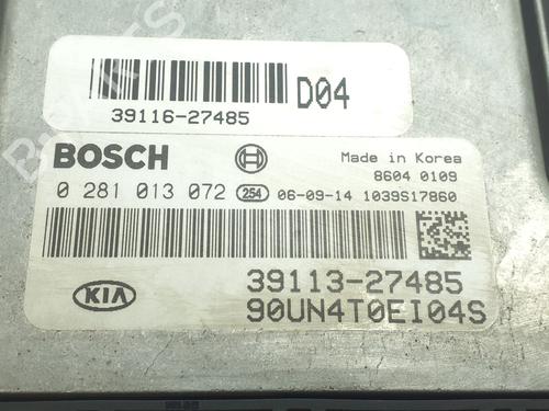 Engine control unit (ECU) KIA CARENS III MPV (UN) 2.0 CRDi 140 | BP38334700M57 - Image 5