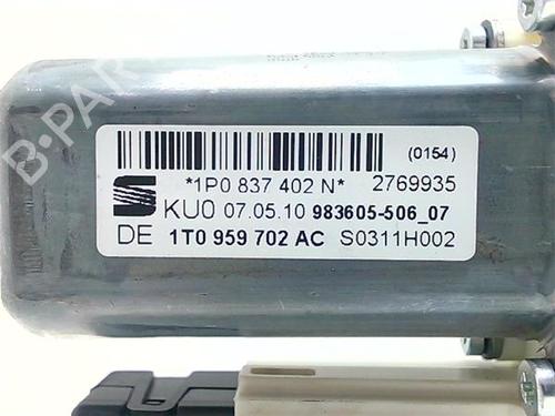 Right front window motor SEAT LEON (1P1) 1.6 TDI | BP38382818E20 - Image 5
