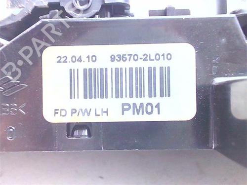 Left front window switch HYUNDAI i30 (FD) 1.6 CRDi | BP38397501I27 - Image 5