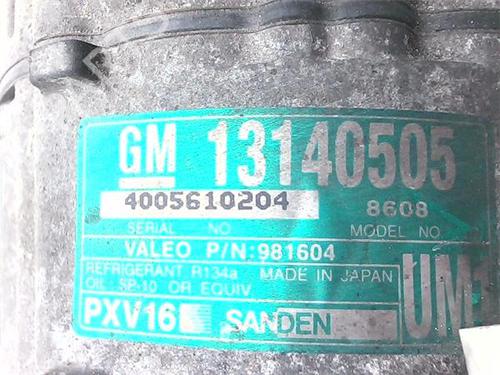 AC compressor OPEL VECTRA C (Z02) 2.2 DTI 16V (F69) | BP38386375M34 - Image 2