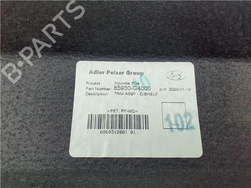 Hattehylde HYUNDAI i30 (PDE, PD, PDEN) 1.0 T-GDI | BP38393331C85 - Image 5