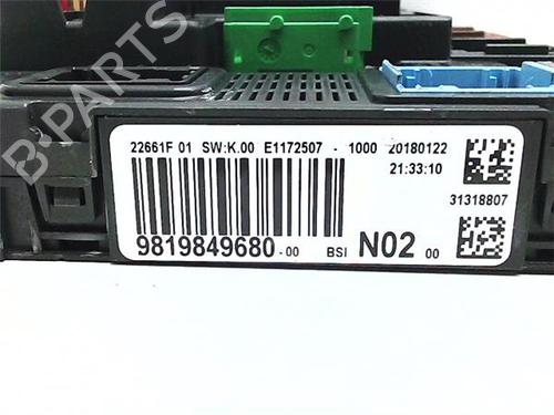 Electronic module CITROËN C-ELYSEE (DD_) 1.2 VTi 82 | BP38391173M83 - Image 3