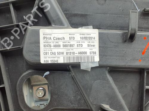 Front left window mechanism HYUNDAI i30 (GD) 1.4 CRDi | BP38702627C22 - Image 2