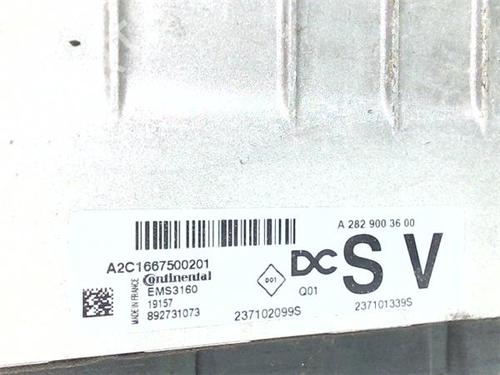 Control unit RENAULT CAPTUR I (J5_, H5_) 1.3 TCe 130 (J5NJ, J5NE) | BP38391375M11 - Image 2