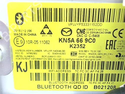 Bilradio MAZDA CX-5 (KF) 2.0 | BP38390879E6 - Image 3