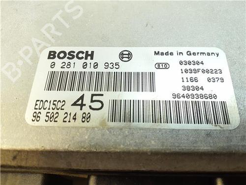 Control unit PEUGEOT 307 Break (3E) 2.0 HDI 90 | BP38371359M11 - Image 3