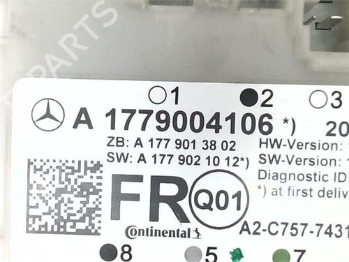 Comfort control module MERCEDES-BENZ A-CLASS (W177) A 200 d (177.012) | BP38376126M56 - Image 2