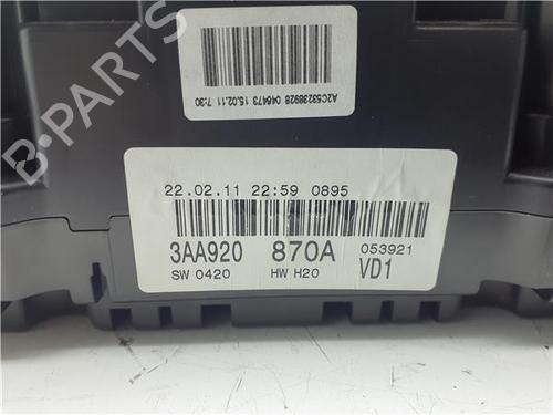 Instrument cluster VW PASSAT B7 Variant (365) 2.0 TDI | BP38397052C47 - Image 5