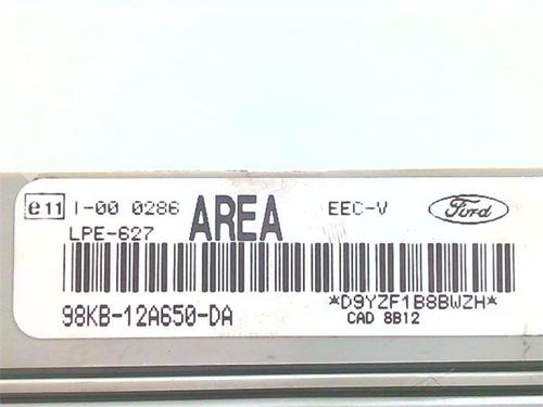 Control unit FORD KA Van (RB) 1.3 i | BP38399961M11 - Image 5