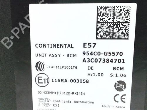 Electronic module KIA NIRO I (DE) 1.6 GDI Plug-in Hybrid | BP38732529M83 - Image 2