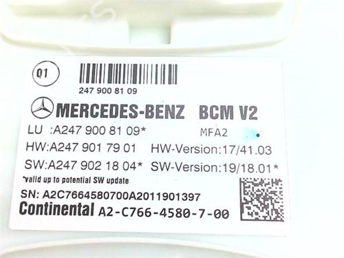Electronic module MERCEDES-BENZ A-CLASS (W177) A 200 d (177.012) | BP38394645M83 - Image 2