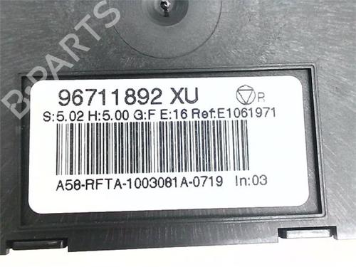 Climate control CITROËN C3 Picasso (SH_) 1.6 HDI 90 | BP38393861I5 - Image 3