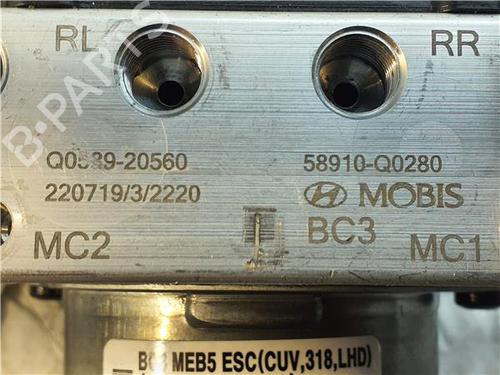 ABS pump HYUNDAI BAYON (BC3) 1.0 T-GDI 48V-Hybrid | BP38370053M43 - Image 2