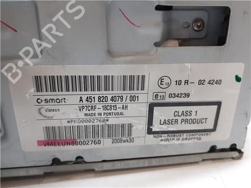 Radio SMART FORTWO Coupe (451) 1.0 (451.330, 451.334) | BP38356673E6 - Image 2
