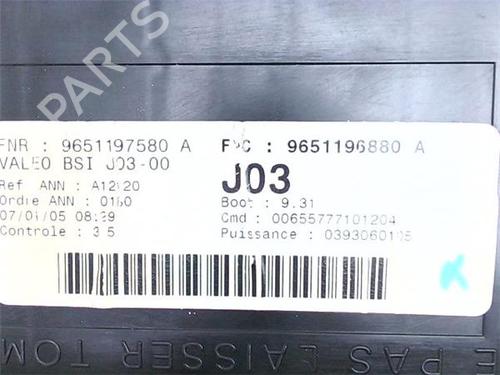 Electronic module PEUGEOT 307 Break (3E) 1.6 HDi 110 | BP38376236M83 - Image 2