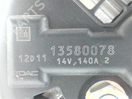 Alternator CHEVROLET CRUZE Hatchback (J305) 2.0 CDI | BP38405677M7 - Image 5