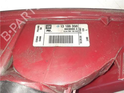 Left taillight OPEL CORSA D Hatchback Van (S07) 1.3 CDTI (L08) | BP38359961C34 - Image 2