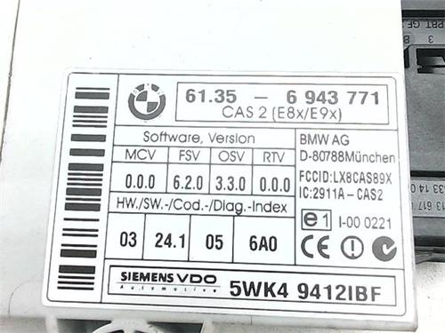 Electronic module BMW 1 (E87) 120 d | BP38396482M83 - Image 2