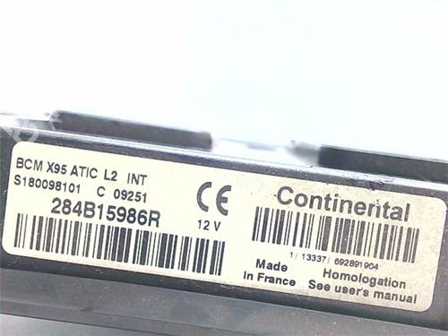 Electronic module RENAULT MEGANE II Saloon (LM0/1_) 1.9 dCi (LM14, LM1D) | BP38396686M83 - Image 2