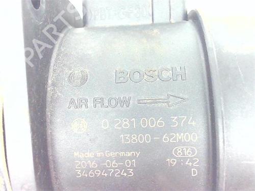 Mass air flow sensor SUZUKI VITARA (LY) 1.6 AllGrip (APK 416) | BP38390251M95 - Image 6