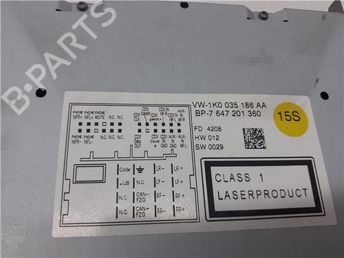 Radio VW GOLF VI (5K1) 2.0 TDI | BP38364979E6 - Image 2