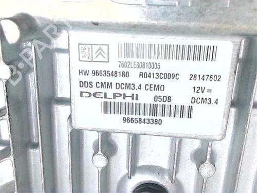 Control unit CITROËN C5 III (RD_) 2.0 HDi (RDRHD8, RDRHDJ, RDRHR8, RDRHRJ) | BP39435148M11 - Image 4