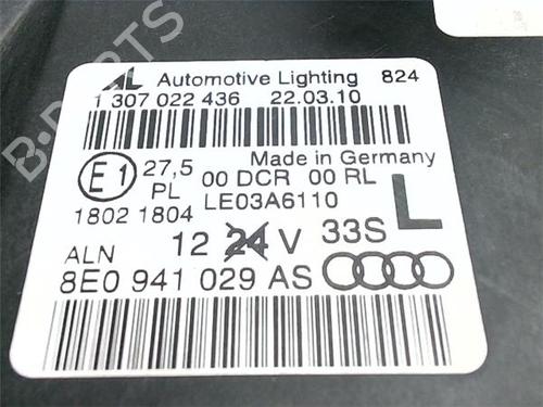 Left headlight AUDI A4 B7 Avant (8ED) 2.0 TDI 16V | BP38382657C28 - Image 4