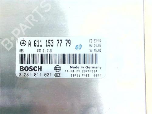 Control unit MERCEDES-BENZ C-CLASS (W203) C 220 CDI (203.006, 203.008) | BP38395311M11 - Image 3