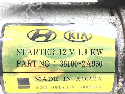Starter KIA CARENS IV 1.7 CRDi | BP38396915M8 - Image 4