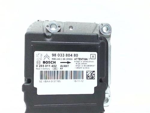 Used ECU airbags ECU airbags PEUGEOT 208 I (CA_, CC_) 1.6 HDi (92 hp) 38383596 38383596