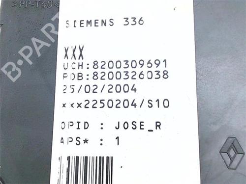 Electronic module RENAULT MEGANE II Saloon (LM0/1_) 1.9 dCi (LM0G, LM1G, LM2C) | BP38349629M83 - Image 6