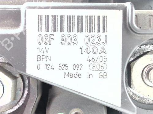 Alternator AUDI A4 B7 Avant (8ED) 2.0 TDI 16V | BP38375939M7 - Image 4