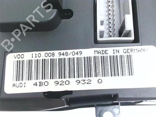 Instrument cluster AUDI A4 B6 Avant (8E5) 2.5 TDI quattro | BP38352028C47 - Image 4
