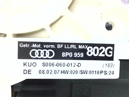 Right front window motor AUDI A3 (8P1) 2.0 TDI 16V | BP38383335E20 - Image 8