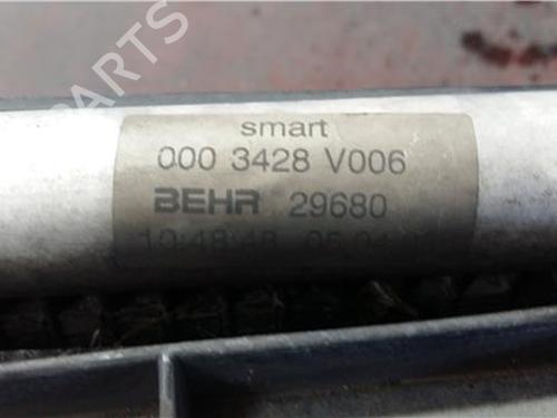 Used AC radiator AC radiator SMART CITY-COUPE (450) 0.8 CDI (S1CLC1, 450.300, 450.301, 450.302, 450.303,... (41 hp) 40087193 40087193