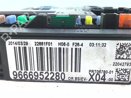 Fuse box CITROËN C3 II (SC_) 1.4 HDi 70 (SC8HZC, SC8HR0, SC8HP4) | BP39962204E1 - Image 2