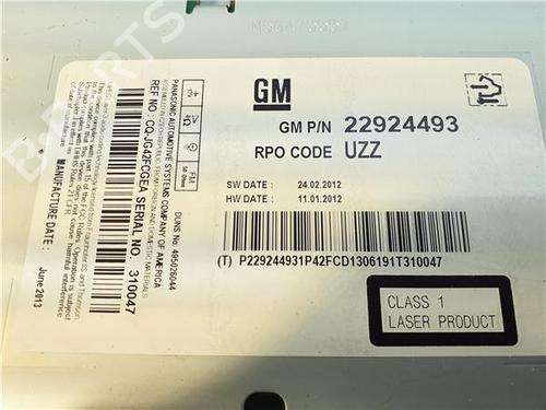 Radio OPEL ASTRA J Saloon 1.7 CDTI (69) | BP38370658E6 - Image 4
