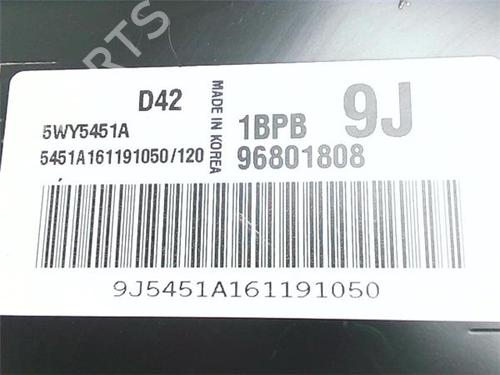 Engine control unit (ECU) CHEVROLET MATIZ (M200, M250) 1.0 LPG | BP38394695M57 - Image 2