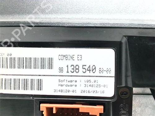 Instrument cluster CITROËN C4 CACTUS 1.2 VTi 82 | BP38373938C47 - Image 2