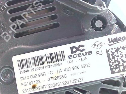 Generator DACIA DUSTER (HM_) 1.5 dCi 115 4x4 (HMAD) | BP38393857M7 - Image 4